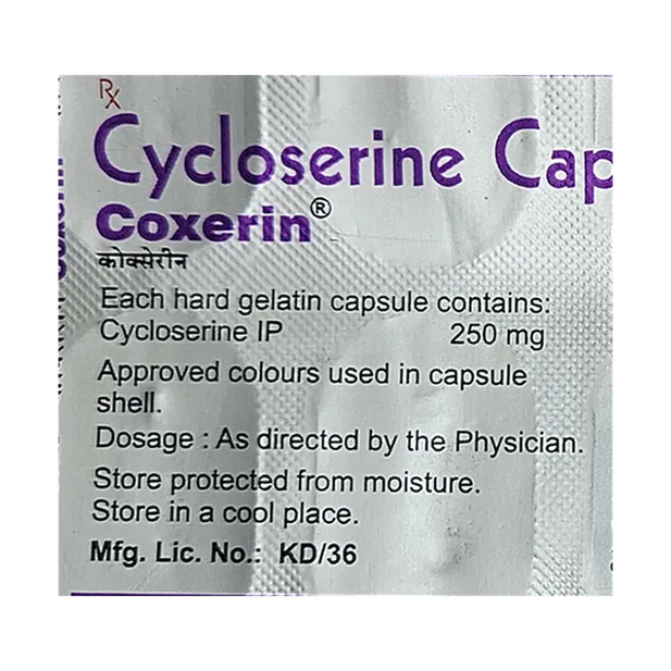 COXERIN 250MG CAPSULE 10'S