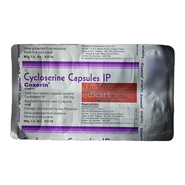 COXERIN 250MG CAPSULE 10'S