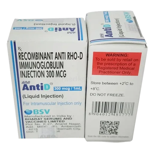 Antidsd Lab Anti D 300MCG/1ML Injection – Composition & Price | Medkart