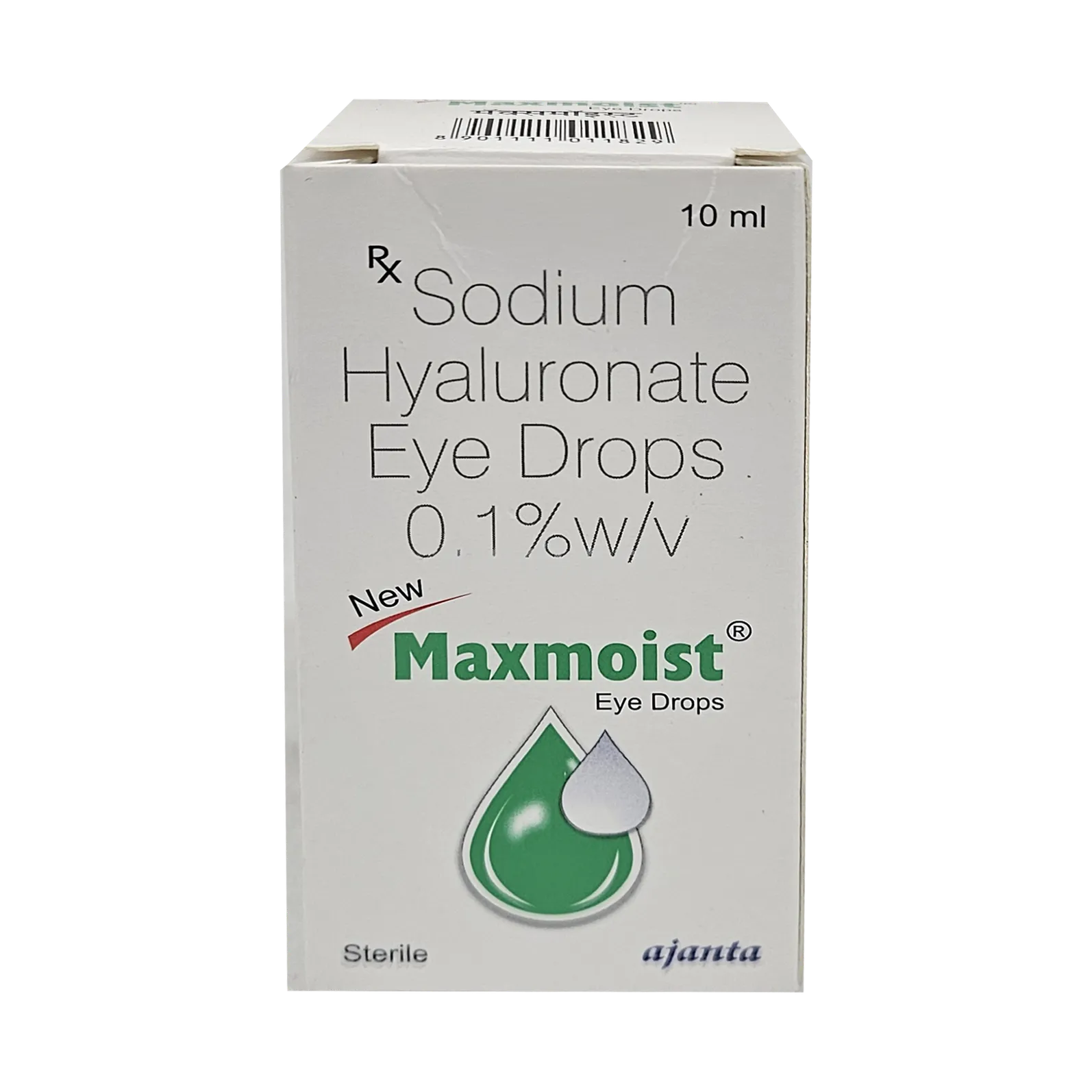 NEW MAXMOIST EYE DROPS 10 ML