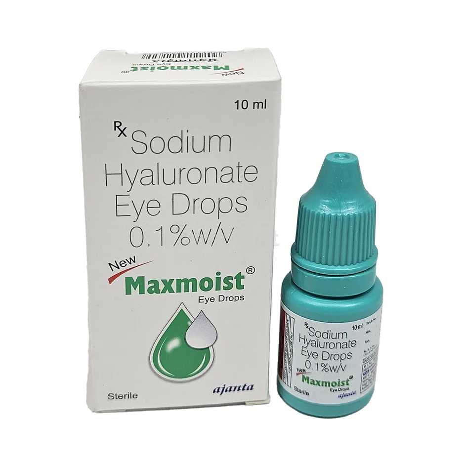 NEW MAXMOIST EYE DROPS 10 ML