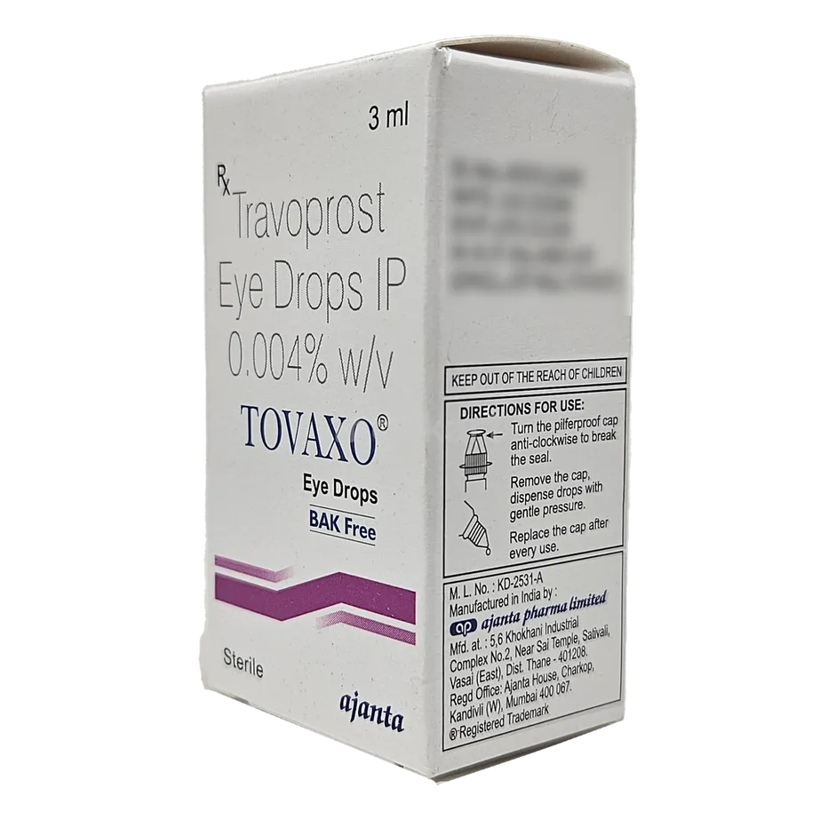 TOVAXO EYE DROPS 3 ML