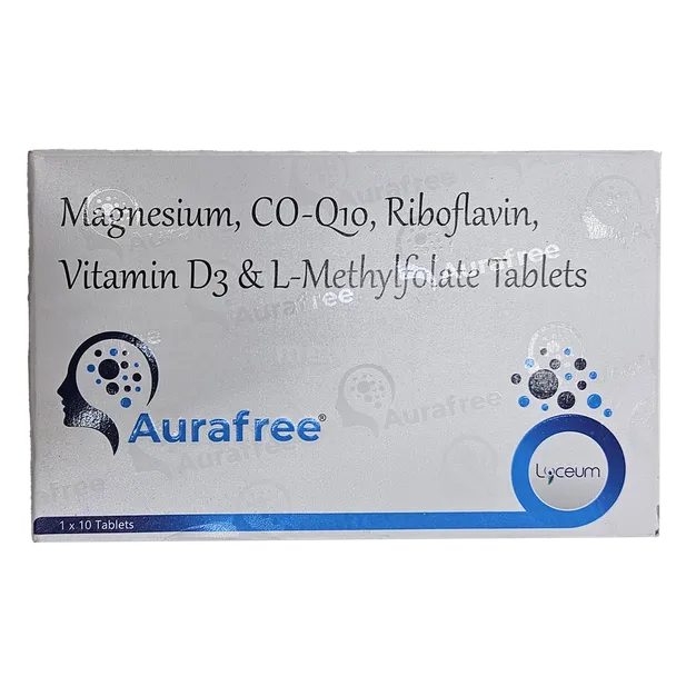 AURAFREE TABLET 10'S