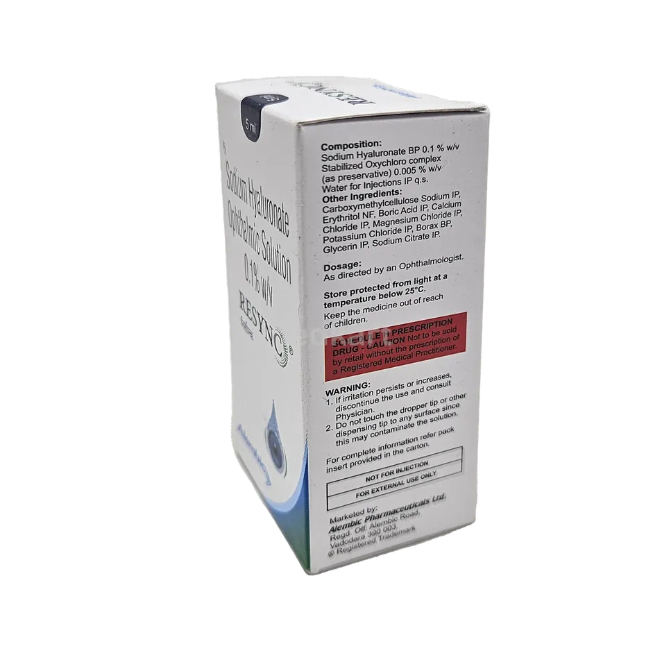 RESYNC OPHTHALMIC SOLUTION 5 ML