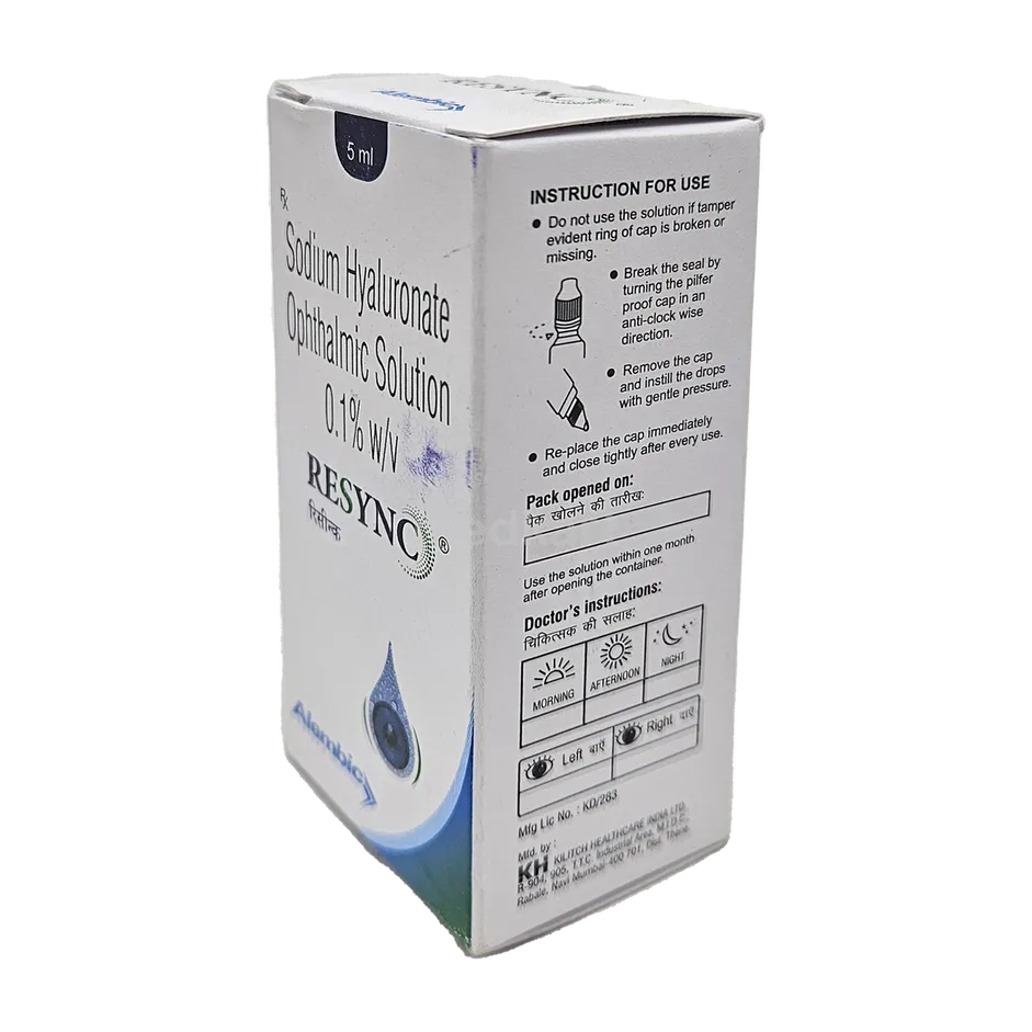 RESYNC OPHTHALMIC SOLUTION 5 ML