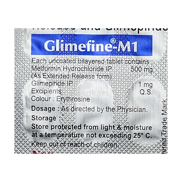 GLIMEFINE M1 TABLET 15'S