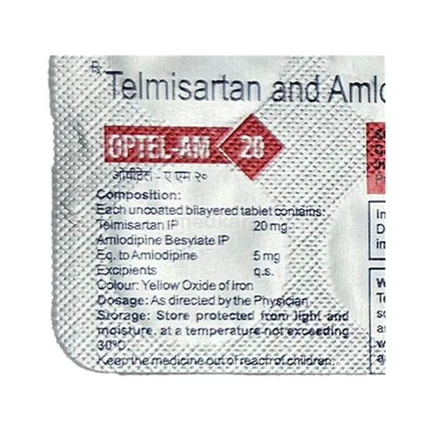 OPTEL AM 20 TABLET 10'S
