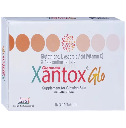 XANTOX GLO SKIN TABLET 10'S Price, Uses, Side Effects & Substitutes