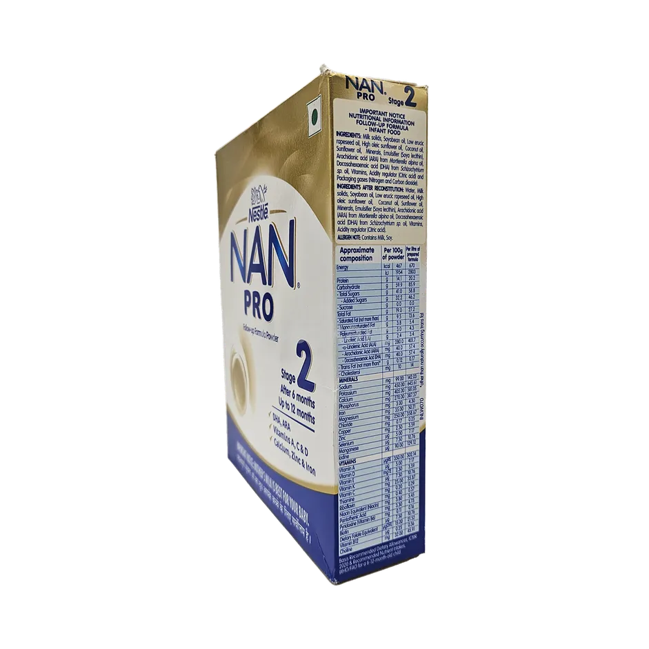NAN PRO STAGE 2 FOLLOW UP FORMULA POWDER 400 GM