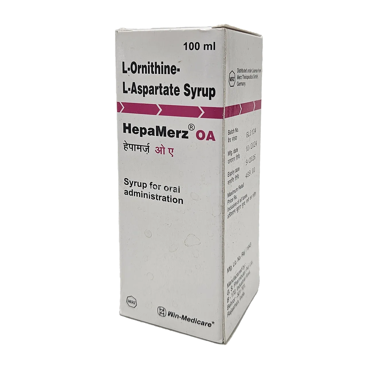 HEPAMERZ OA SYRUP 100 ML