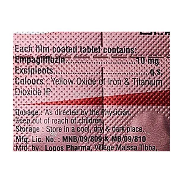EMPATEZ 10MG TABLET 10'S