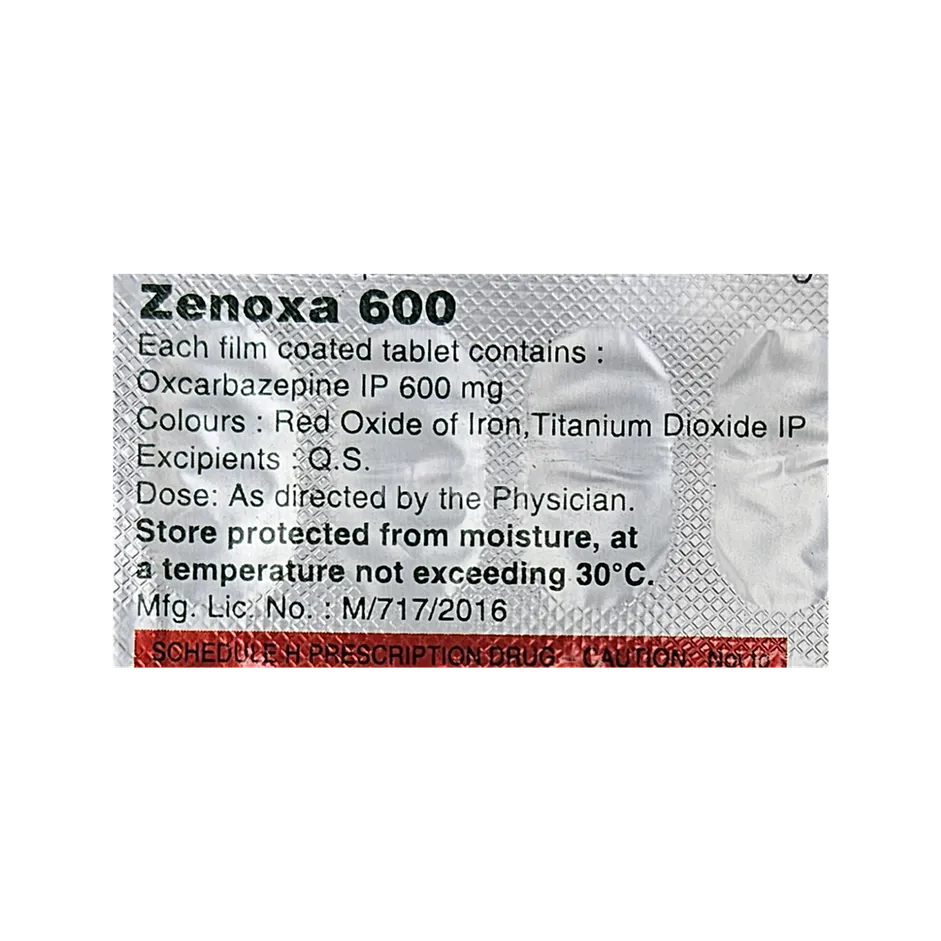 ZENOXA 600 TABLET 15'S