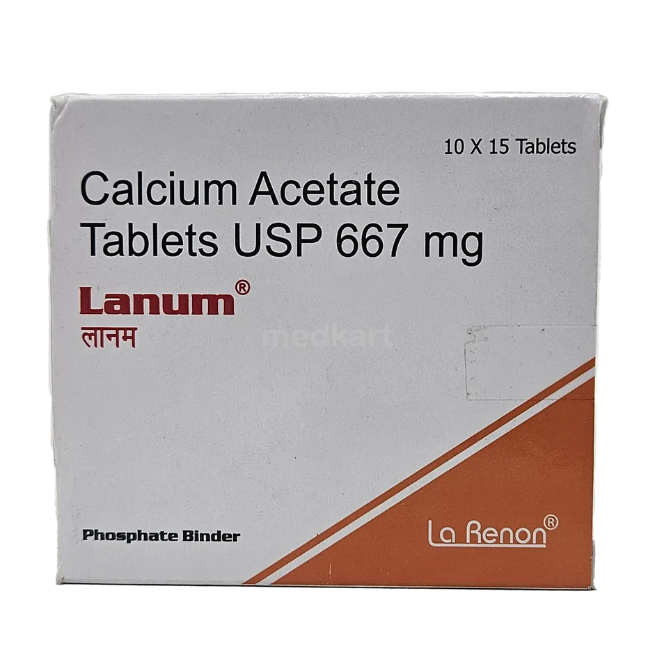 LANUM 667MG TABLET 15'S