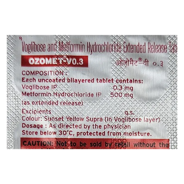 OZOMET V 0.3 TABLET 15'S