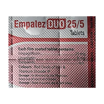 EMPATEZ DUO 25/5 TABLET 10'S