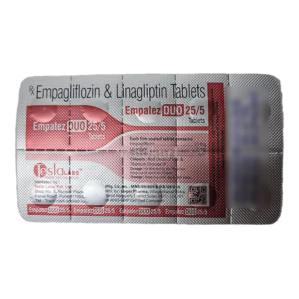 EMPATEZ DUO 25/5 TABLET 10'S