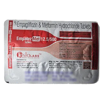 EMPATEZ MET 12.5/500 TABLET 10'S