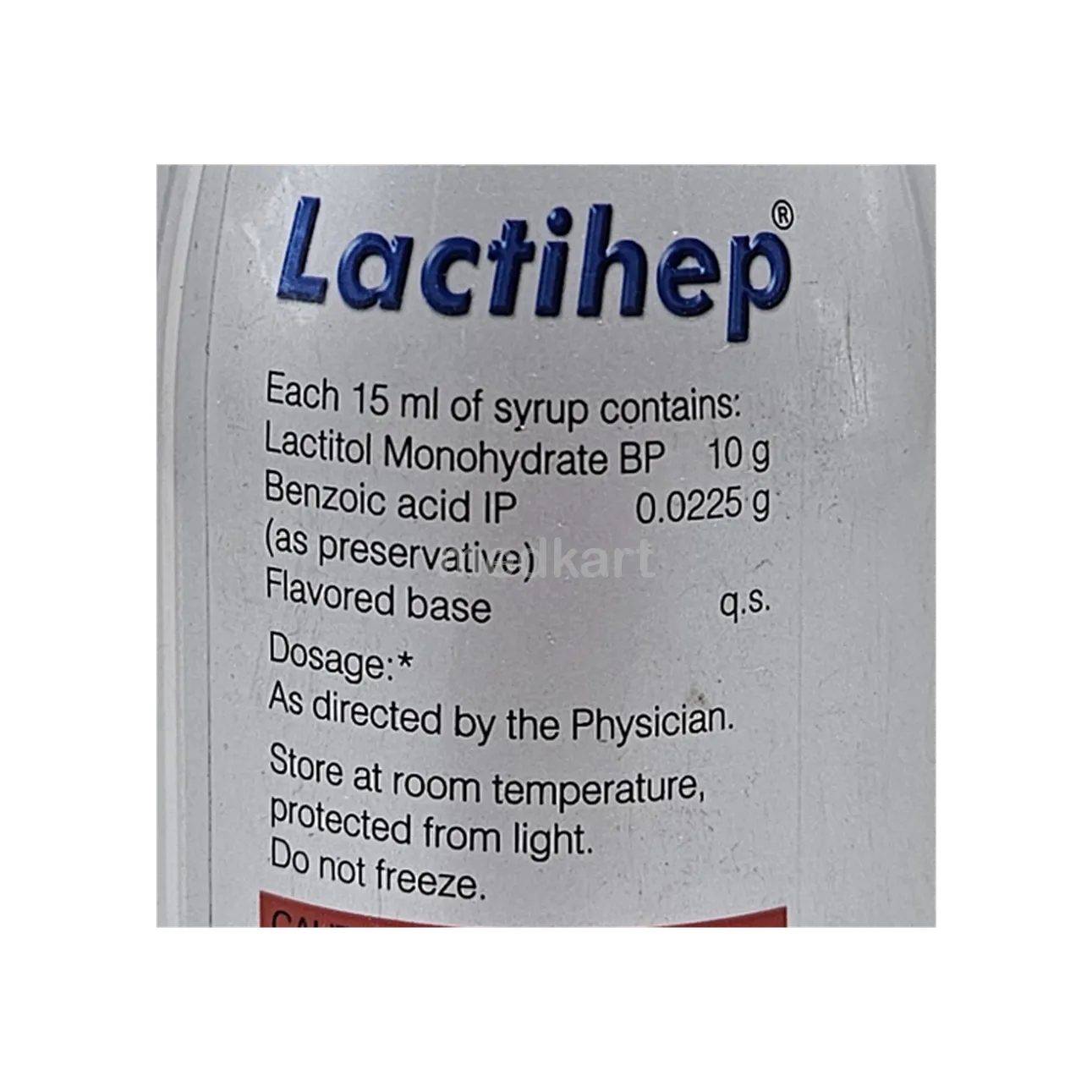 LACTIHEP LEMON FLAVOR SYRUP 200 ML