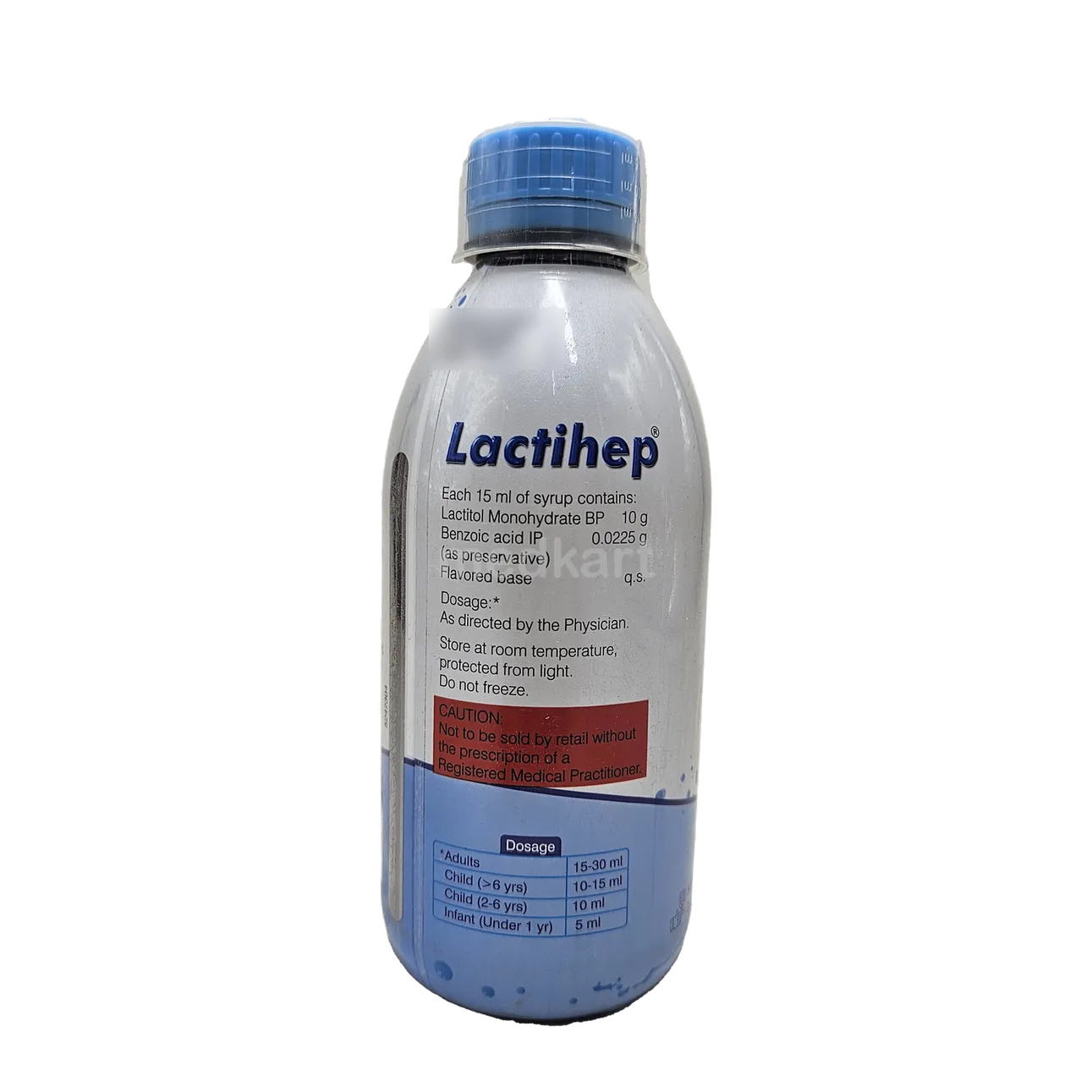 LACTIHEP LEMON FLAVOR SYRUP 450 ML
