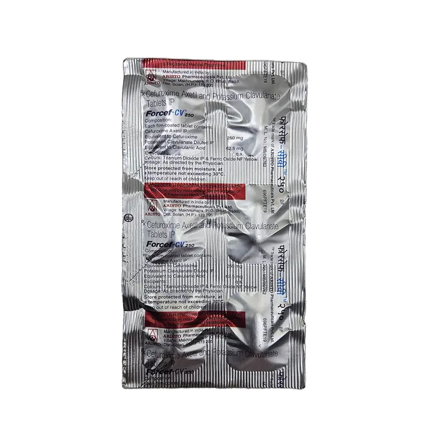 FORCEF CV 250 TABLET 6'S