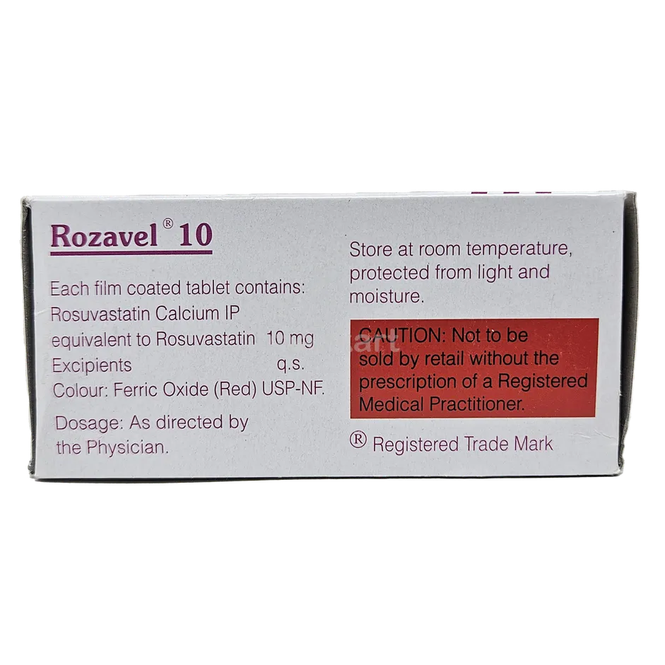 ROZAVEL 10 TABLET 15'S