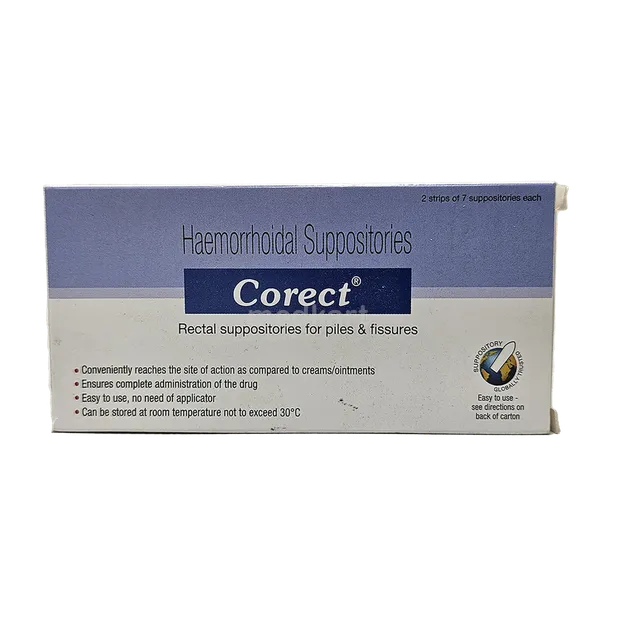 CORECT SUPPOSITORY 7'S