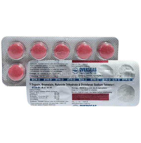Buy BTR D Tablet Online at Best Price | Medkart