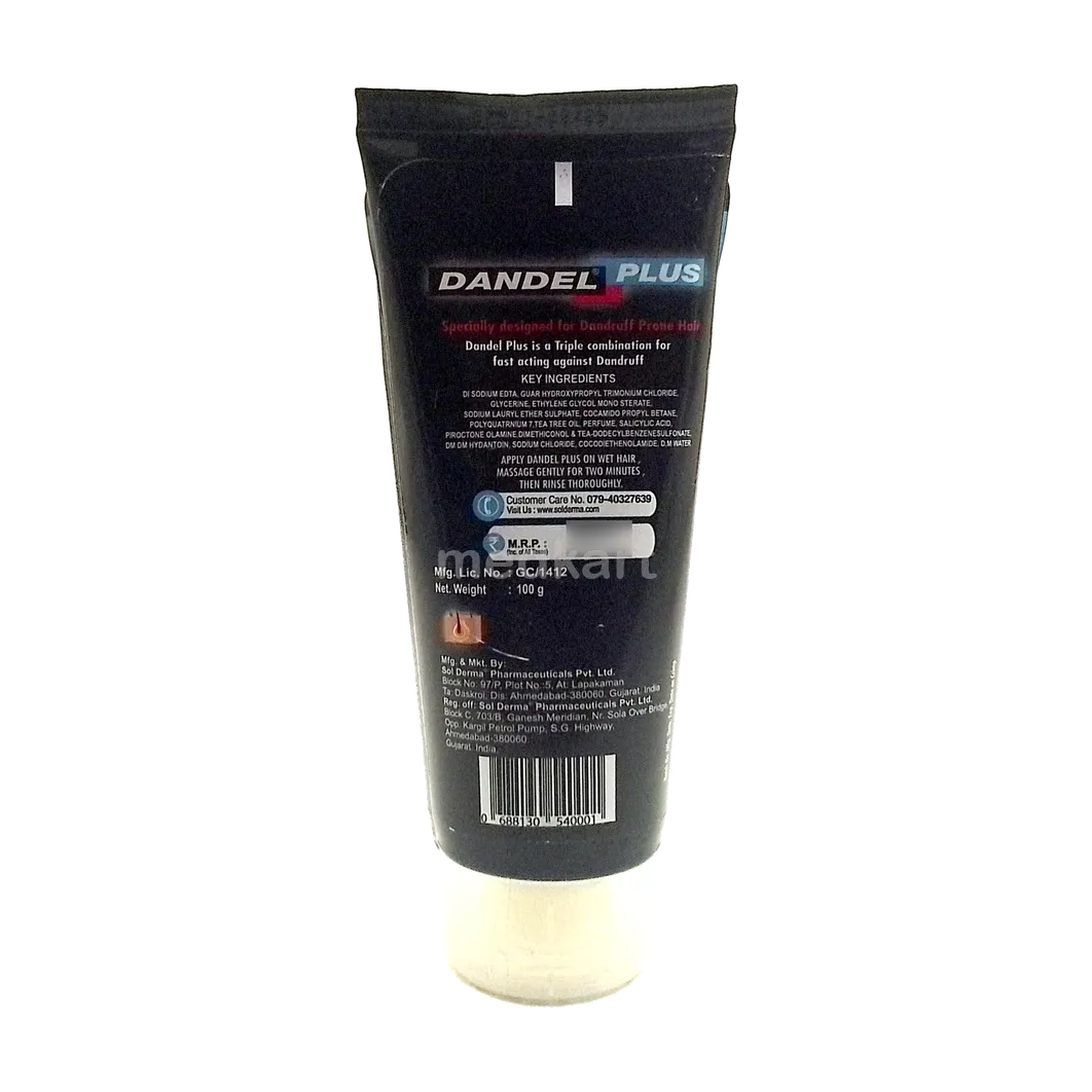 DANDEL PLUS ANTI DANDRUF SHAMPOO 100 GM