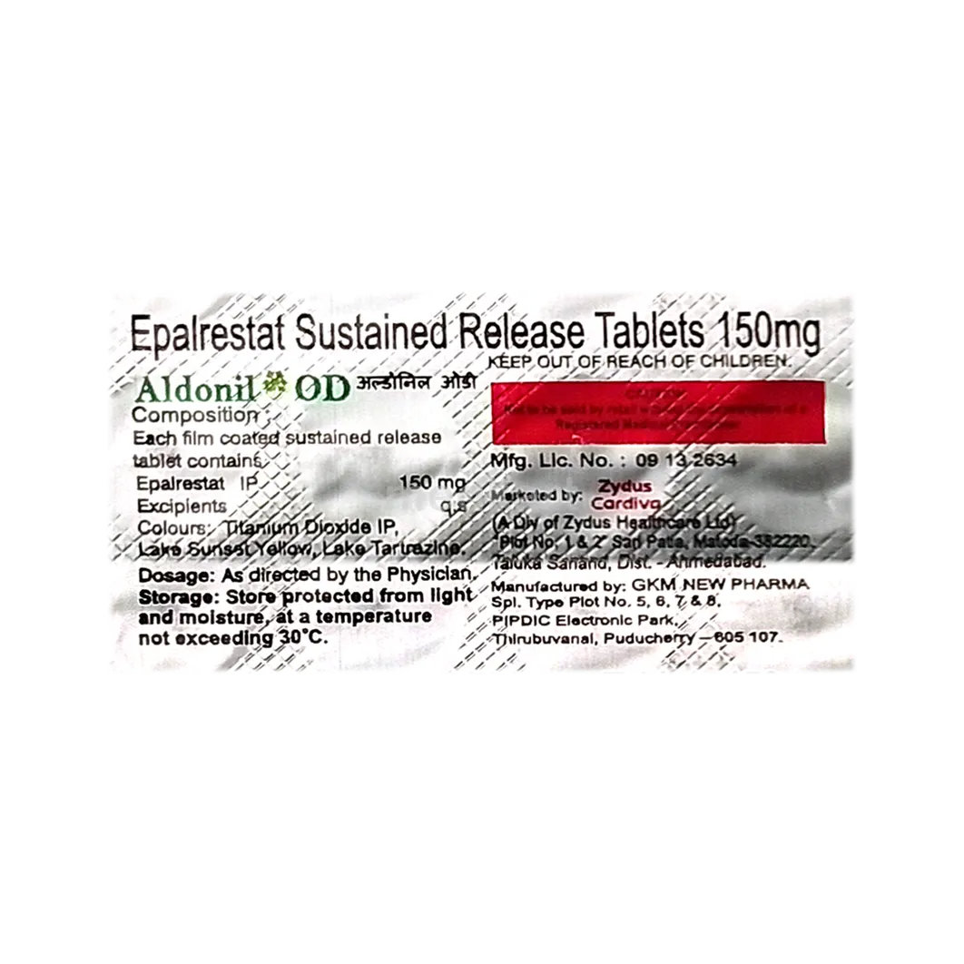 ALDONIL OD TABLET 10'S