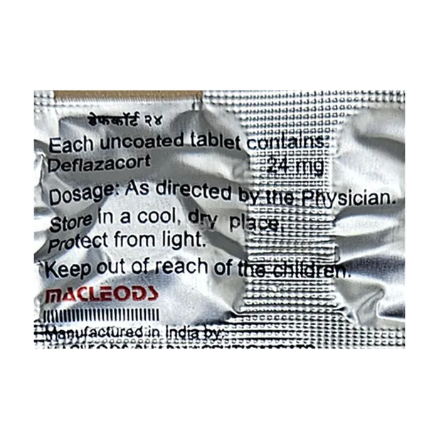 DEFCORT 24MG TABLET 6'S