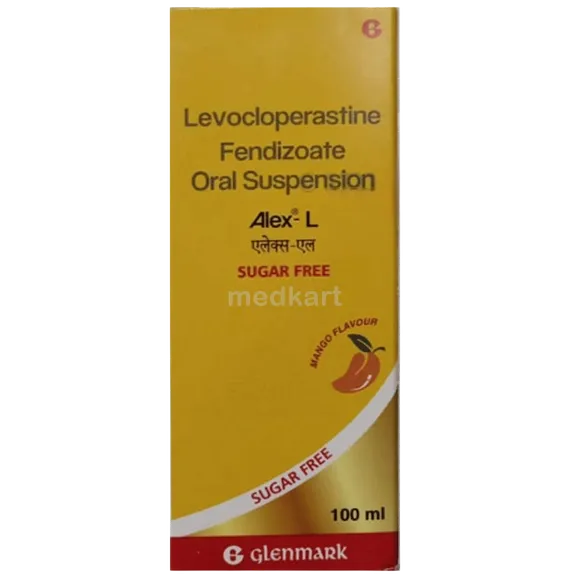 Alex L Cough Syrup 100 ML – Composition & Price | Medkart