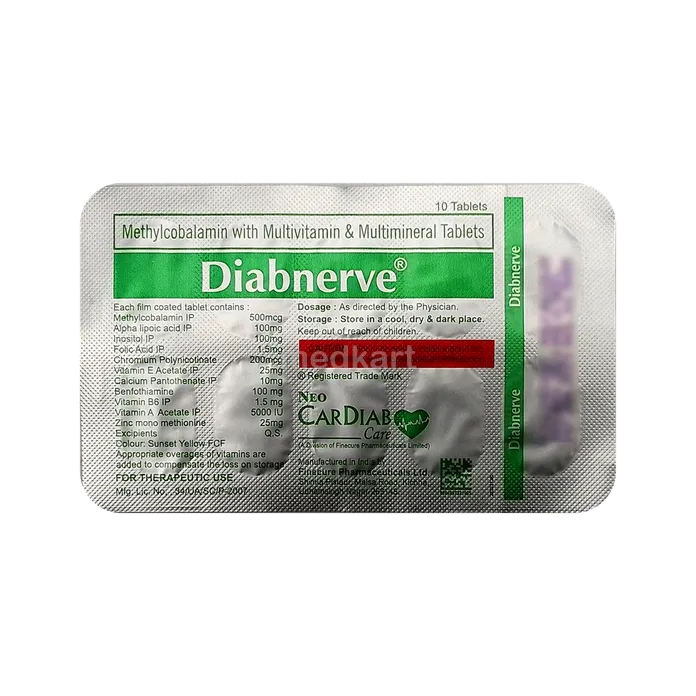 DIABNERVE TABLET 10'S