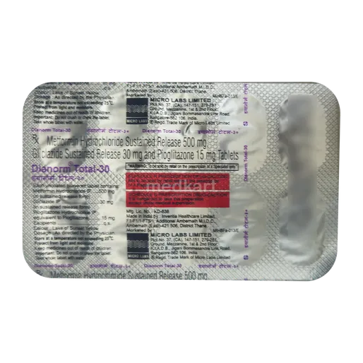 DIANORM TOTAL 30MG TABLET 10'S