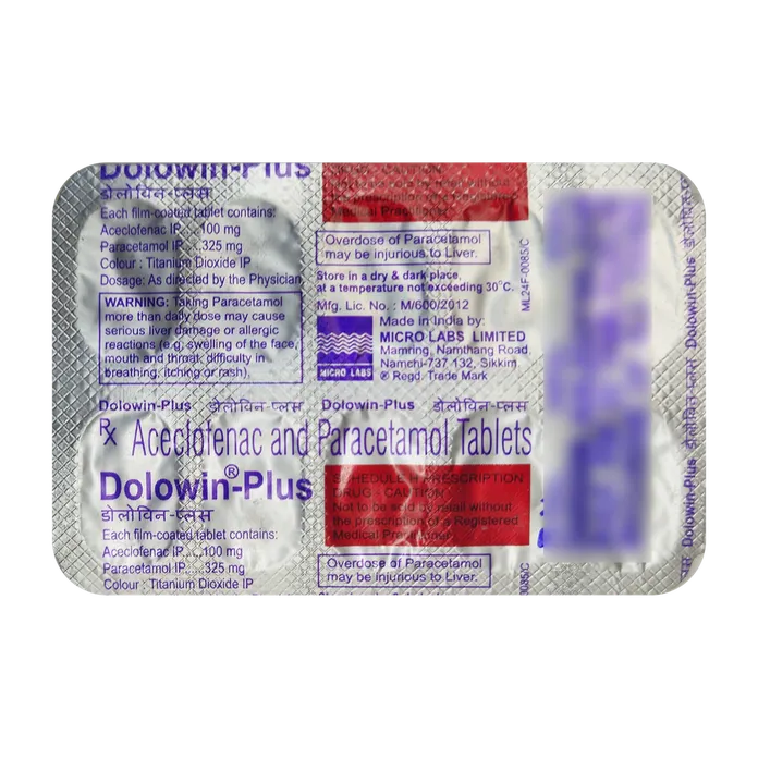 DOLOWIN PLUS TABLET 10'S