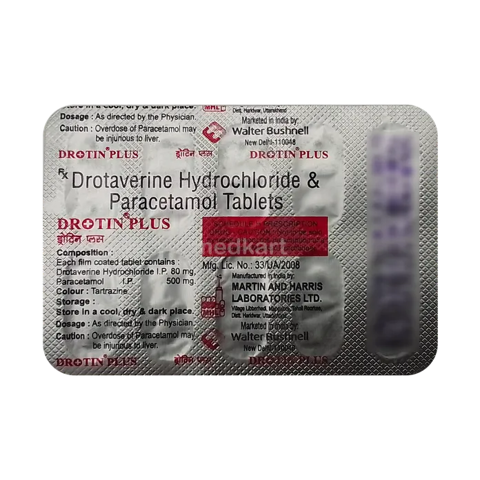 DROTIN PLUS TABLET 10'S
