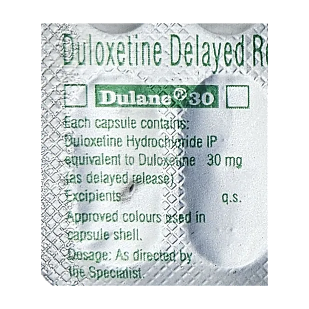 DULANE 30MG TABLET 10'S