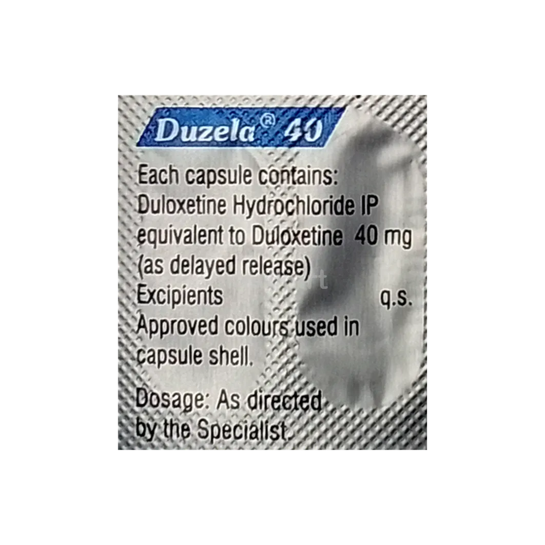 DUZELA 40MG CAPSULE 10'S