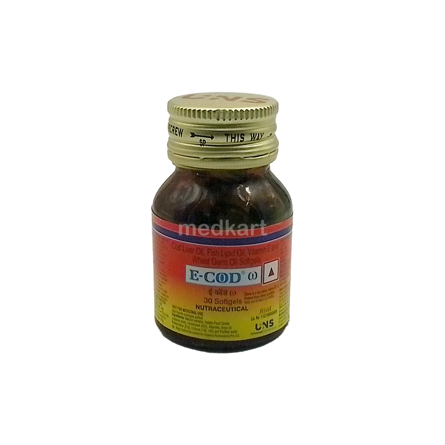 E COD SOFT CAPSULE 30'S