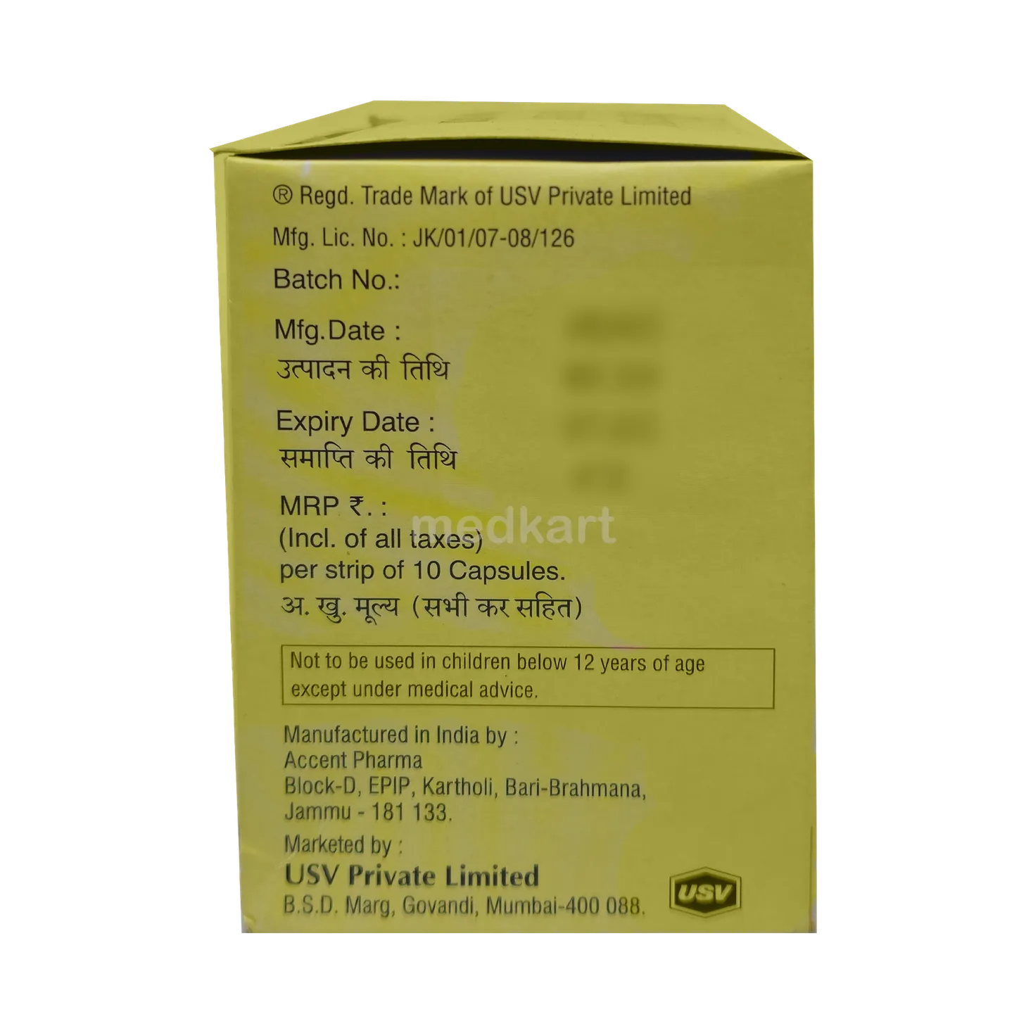 ECOSPRIN AV 150/20MG CAPSULE 10'S