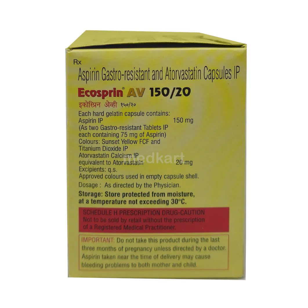 ECOSPRIN AV 150/20MG CAPSULE 10'S