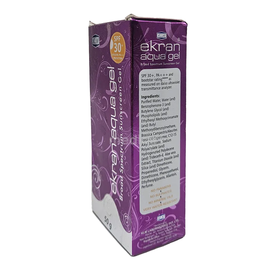 EKRAN AQUA GEL 50 GM