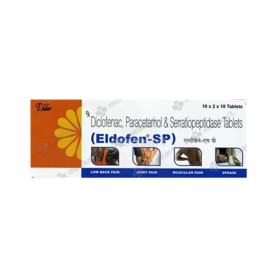 Edofen Sp Eldofen SP Tablet for pain and inflammation | Medkart