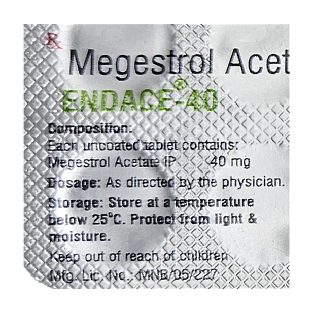 ENDACE 40MG TABLET 10'S