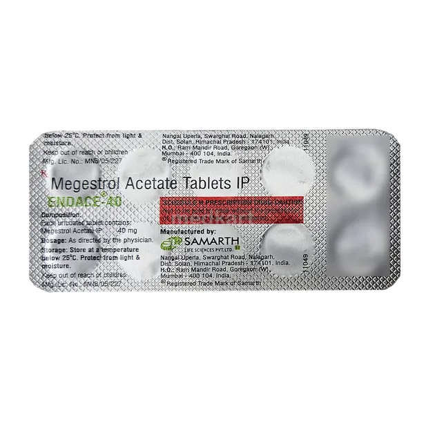 ENDACE 40MG TABLET 10'S