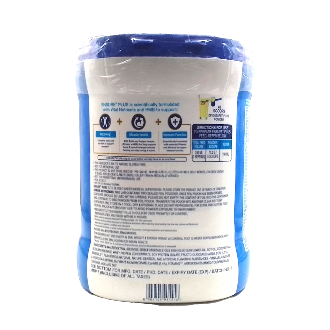 ENSURE PLUS VANILLA POWDER 1KG