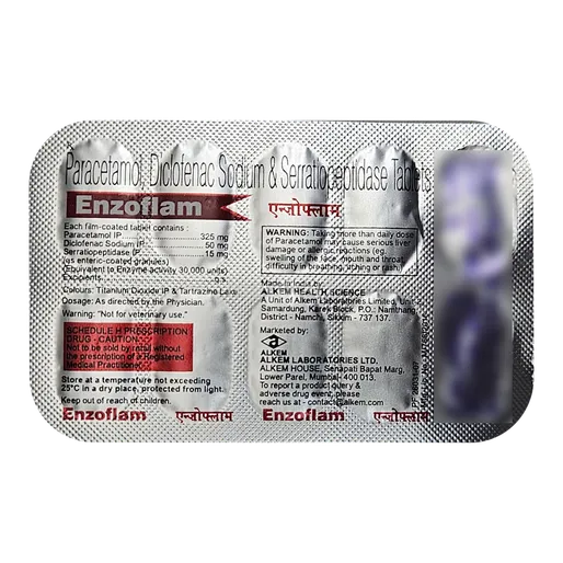 ENZOFLAM TABLET 10'S