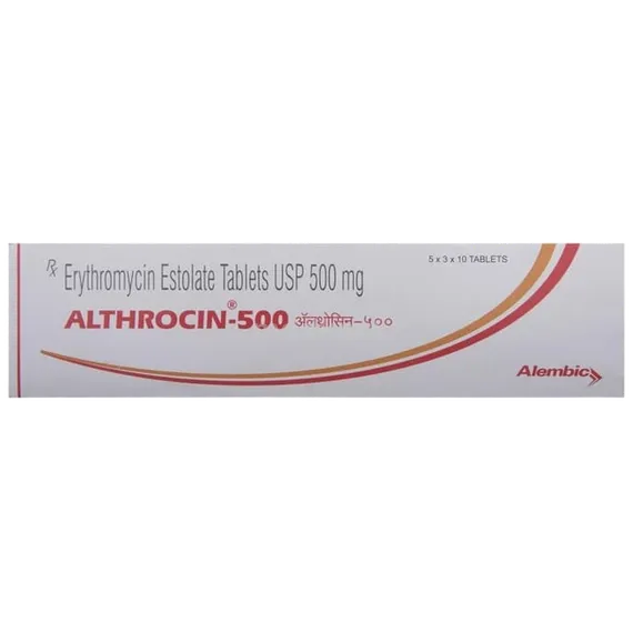 ALTHROCIN 500MG TABLET 10'S Price, Uses, Side Effects & Substitutes ...