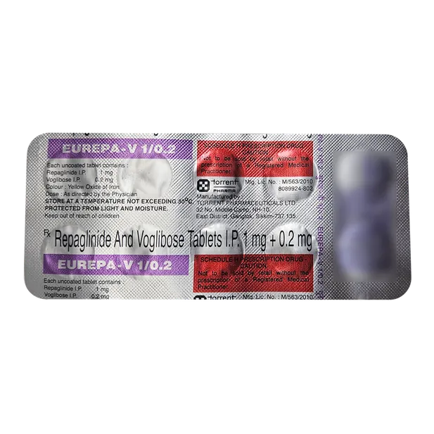 EUREPA V 1/0.2MG TABLET 10'S