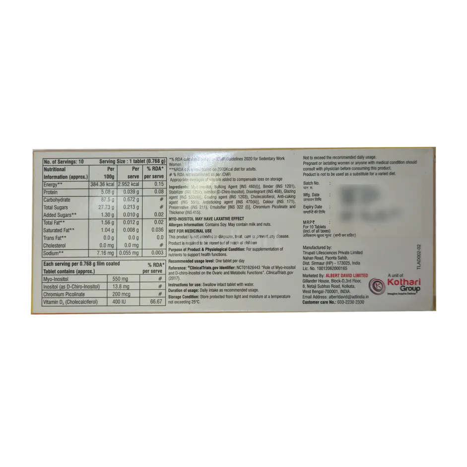 EVACURE 4MG TABLET 10'S
