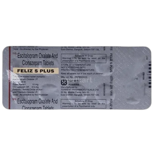 Feliz S Plus 5MG Tablet 10's – In-Store Only | Medkart